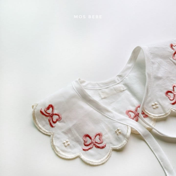 Mos Bebe - Korean Baby Fashion - #babyfashion - Embroidery Cape - 6