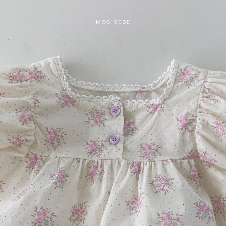 Mos Bebe - Korean Baby Fashion - #babyfever - Lea Square Body Suit - 7