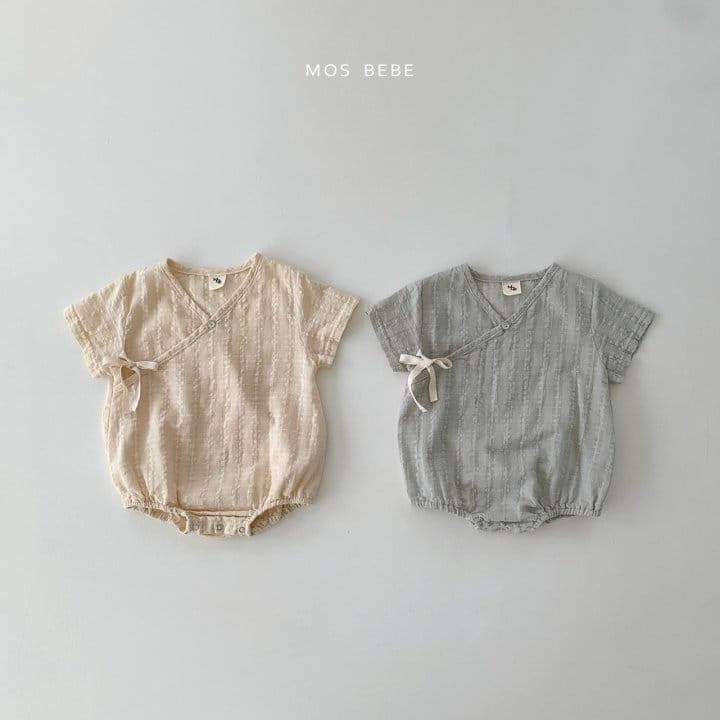 Mos Bebe - Korean Baby Fashion - #babyfever - Yukata Body Suit - 3