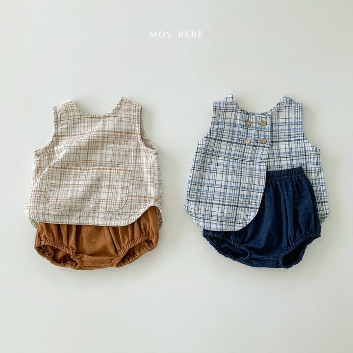 Mos Bebe - Korean Baby Fashion - #babyfever - Summer Top Bottom Set