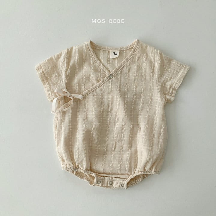 Mos Bebe - Korean Baby Fashion - #babyfever - Yukata Body Suit - 4