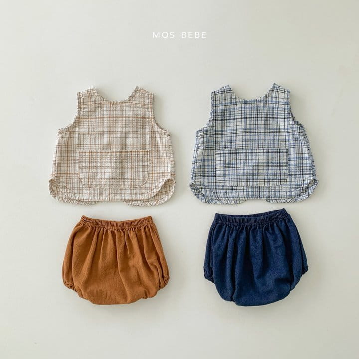 Mos Bebe - Korean Baby Fashion - #babygirlfashion - Summer Top Bottom Set - 2