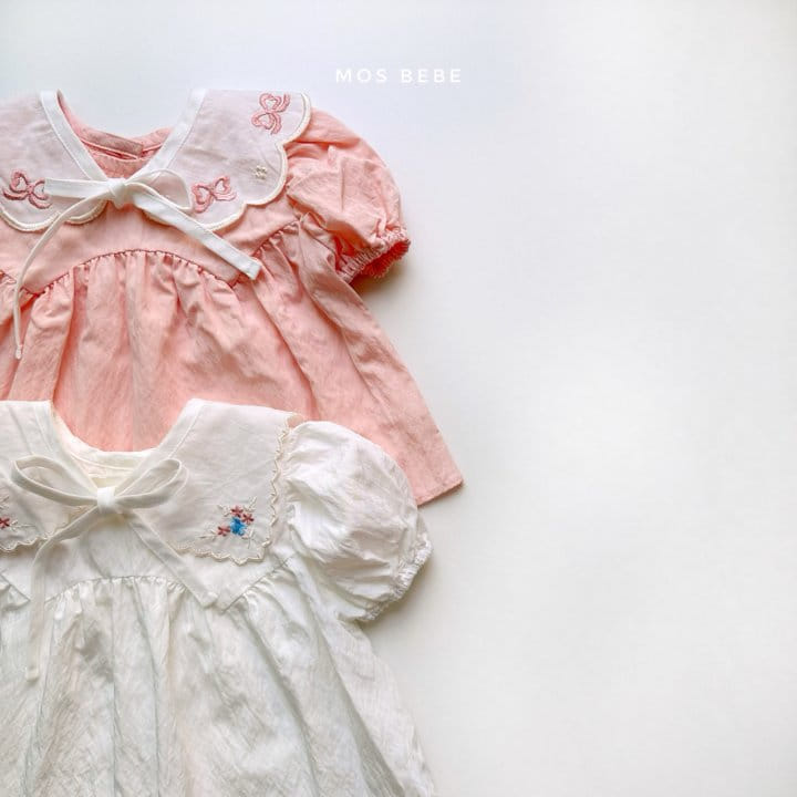 Mos Bebe - Korean Baby Fashion - #babygirlfashion - Embroidery Cape - 8