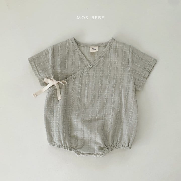 Mos Bebe - Korean Baby Fashion - #babylifestyle - Yukata Body Suit - 5