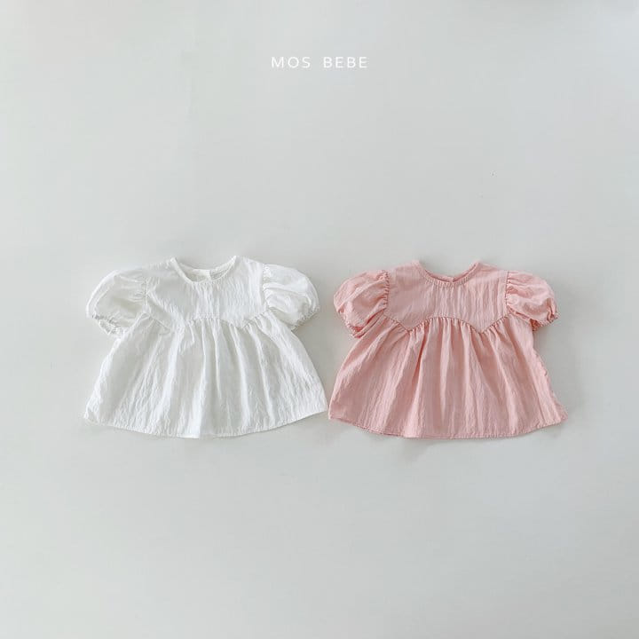 Mos Bebe - Korean Baby Fashion - #babyoninstagram - May Shirring Blouse