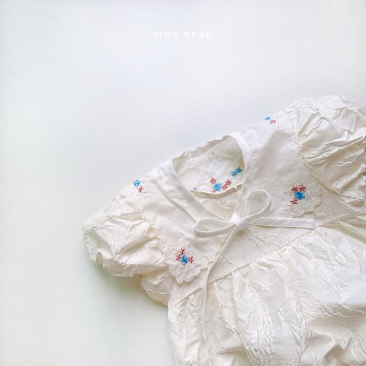 Mos Bebe - Korean Baby Fashion - #babyoninstagram - Embroidery Cape - 10