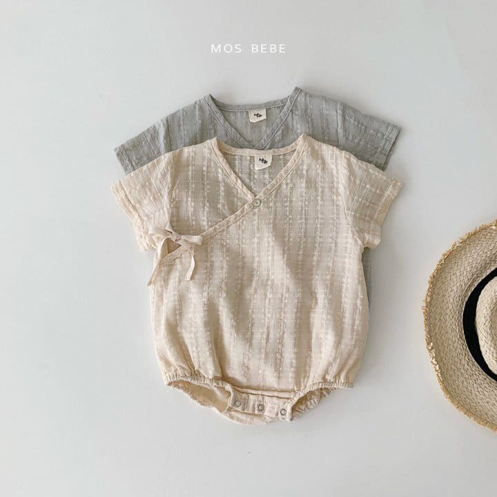 Mos Bebe - Korean Baby Fashion - #babyootd - Yukata Body Suit - 7
