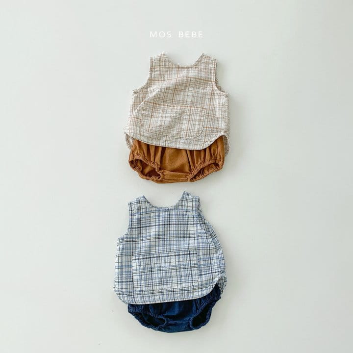 Mos Bebe - Korean Baby Fashion - #babyootd - Summer Top Bottom Set - 5