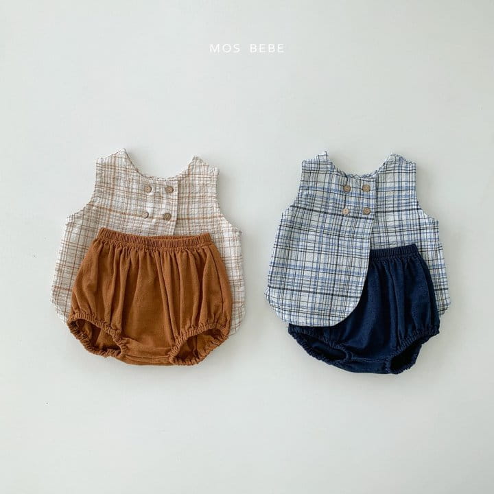 Mos Bebe - Korean Baby Fashion - #babyoutfit - Summer Top Bottom Set - 6