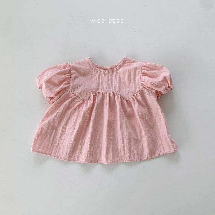 Mos Bebe - Korean Baby Fashion - #babyoutfit - May Shirring Blouse - 4