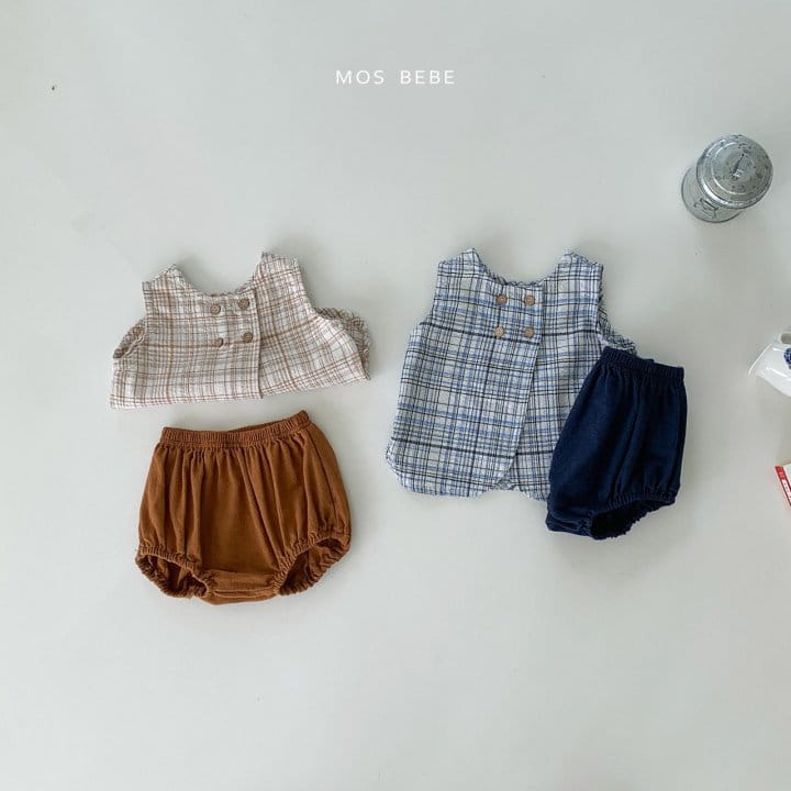 Mos Bebe - Korean Baby Fashion - #onlinebabyboutique - Summer Top Bottom Set - 9