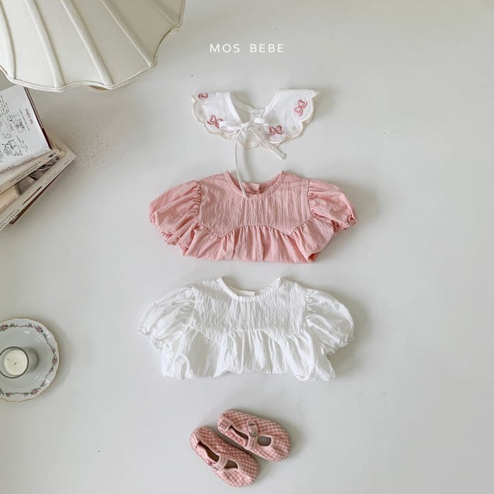 Mos Bebe - Korean Baby Fashion - #onlinebabyshop - May Shirring Blouse - 7
