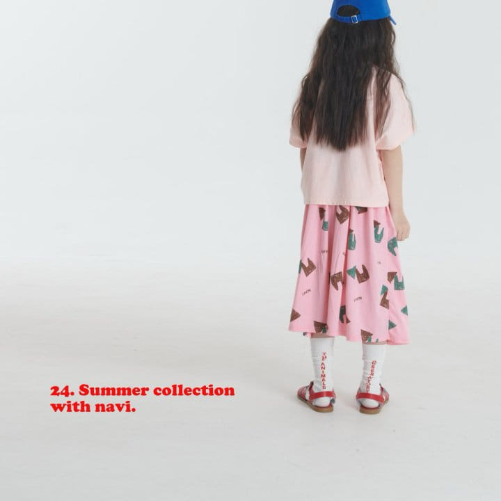 Navi - Korean Children Fashion - #childofig - Crape Myrtle Tee - 5