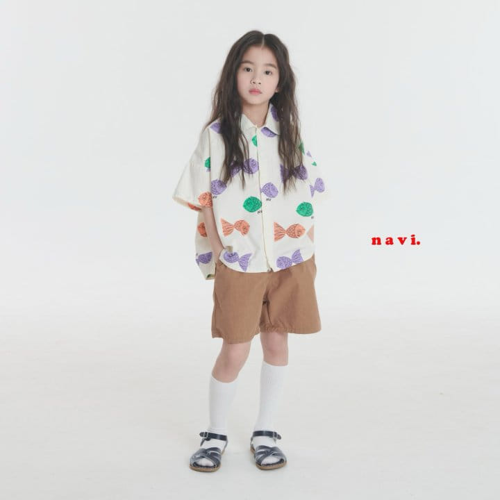 Navi - Korean Children Fashion - #childofig - Dobi Shorts - 2