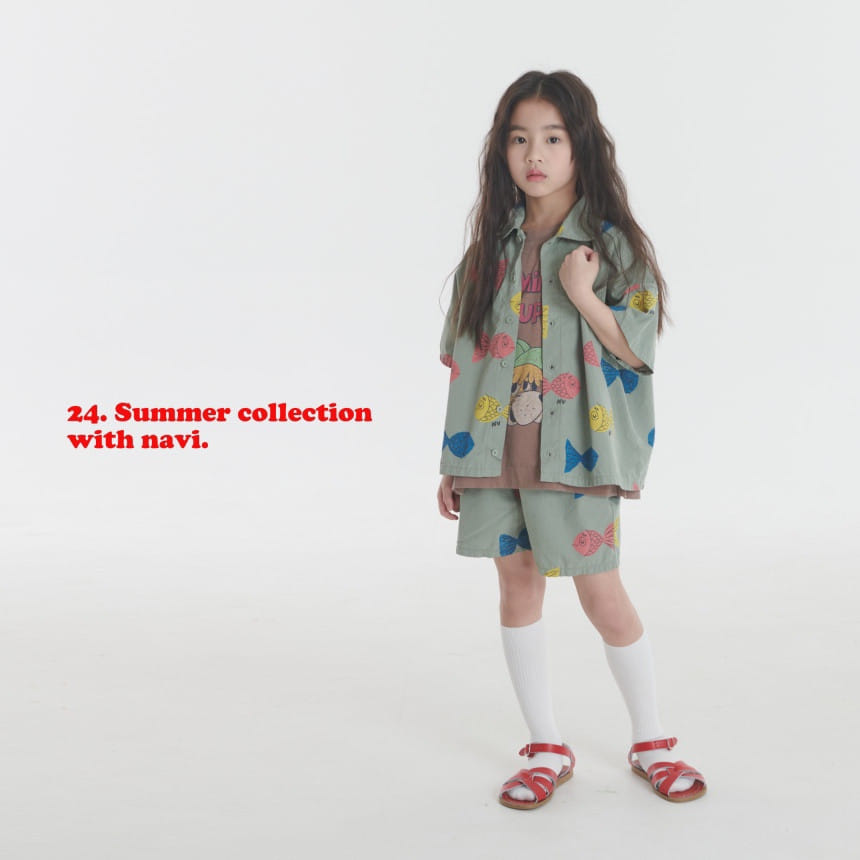 Navi - Korean Children Fashion - #childofig - Fish Pants - 7