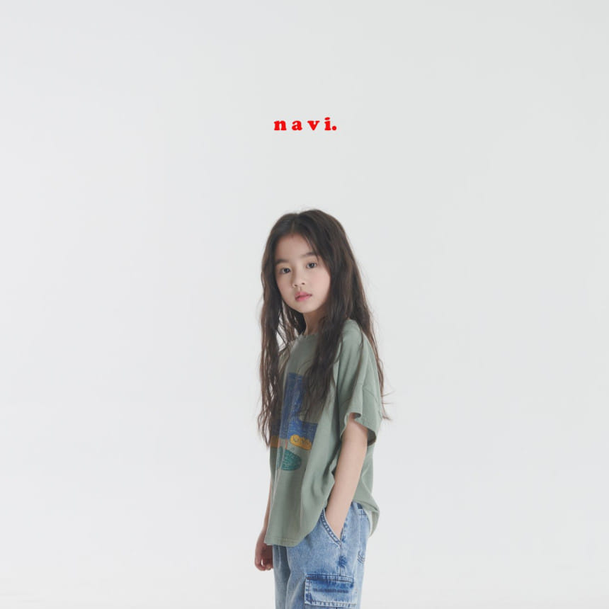Navi - Korean Children Fashion - #childofig - Paper Denim Pants - 8