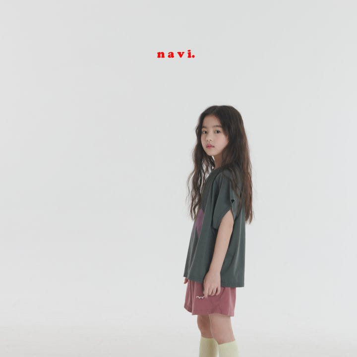 Navi - Korean Children Fashion - #childofig - Clip Tee - 5