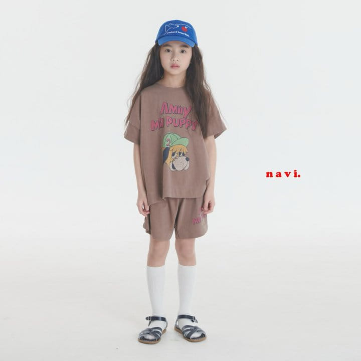 Navi - Korean Children Fashion - #childrensboutique - Puppy Tee - 11