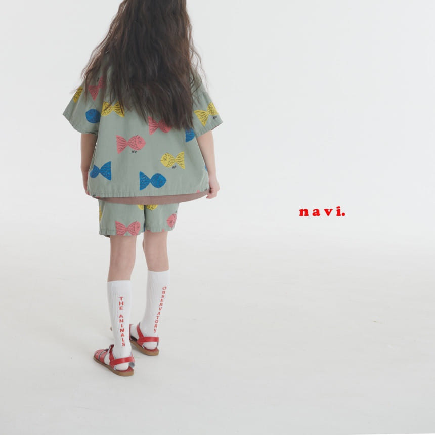 Navi - Korean Children Fashion - #childrensboutique - Fish Pants - 8
