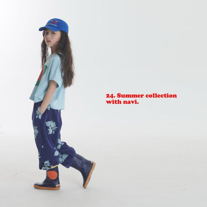 Navi - Korean Children Fashion - #designkidswear - Crape Myrtle Tee - 7