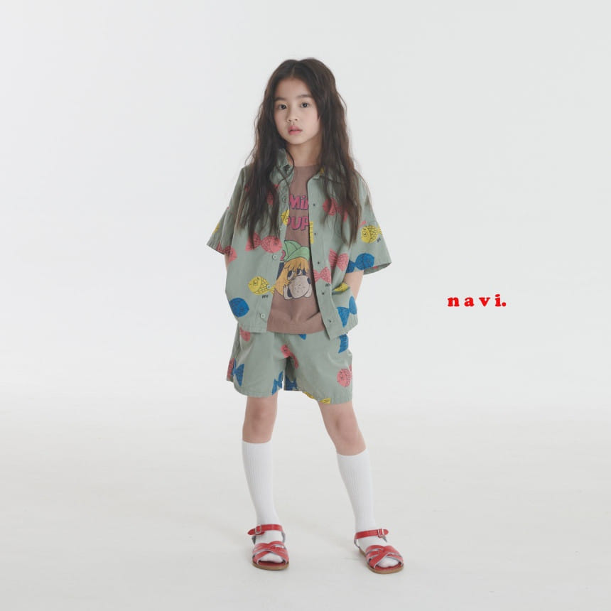 Navi - Korean Children Fashion - #designkidswear - Fish Pants - 9