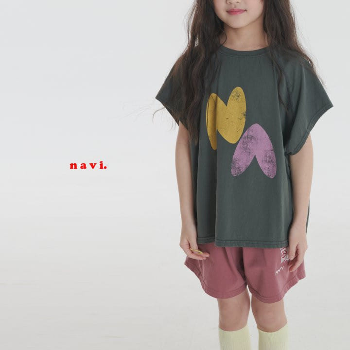 Navi - Korean Children Fashion - #designkidswear - Clip Tee - 7