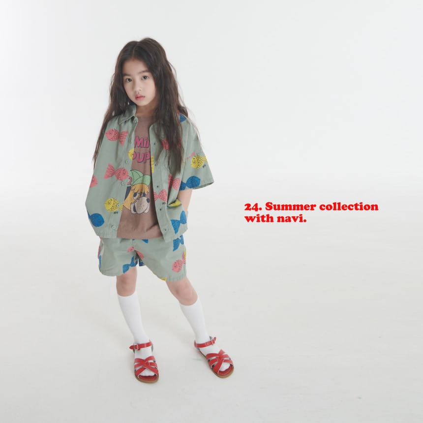 Navi - Korean Children Fashion - #fashionkids - Fish Pants - 11