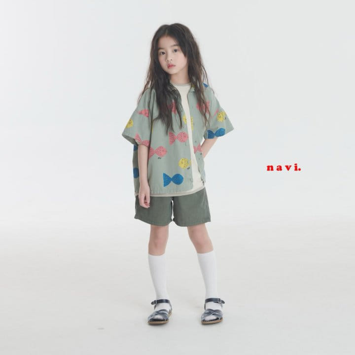 Navi - Korean Children Fashion - #kidsshorts - Dobi Shorts - 8