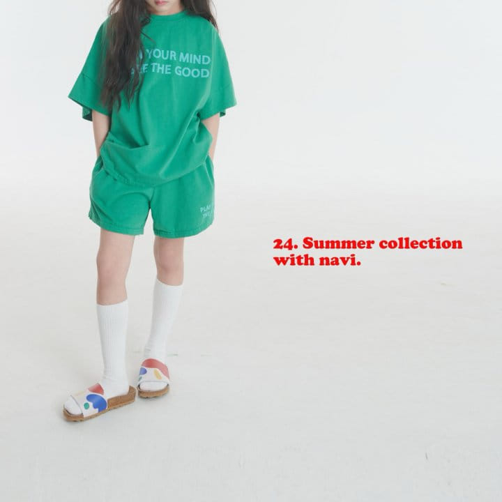 Navi - Korean Children Fashion - #kidsshorts - Train Tee - 4