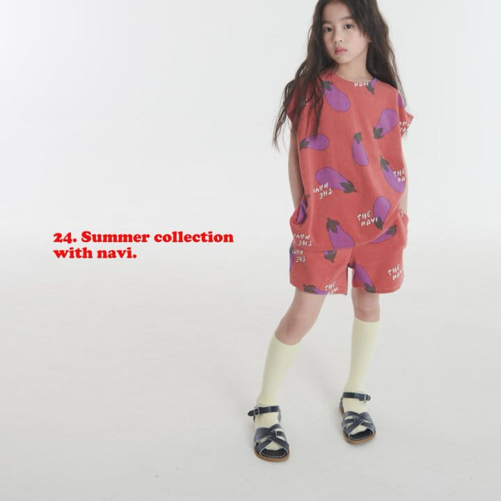 Navi - Korean Children Fashion - #kidsstore - Eggplant Pants