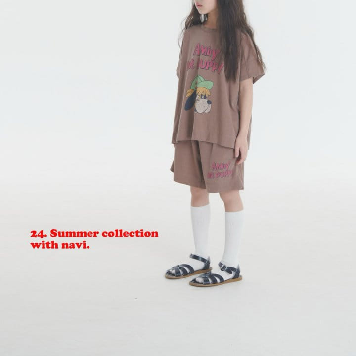 Navi - Korean Children Fashion - #littlefashionista - Puppy Pants - 2