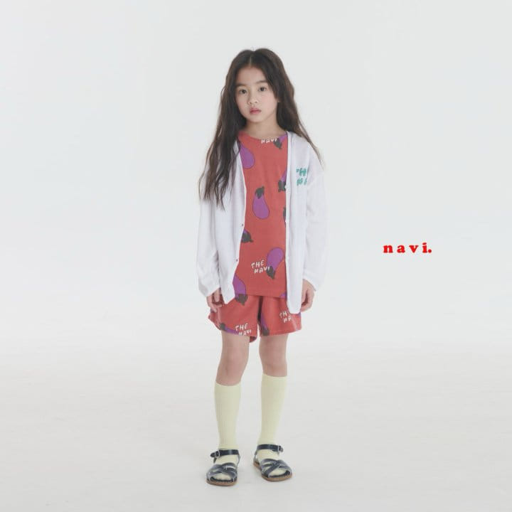 Navi - Korean Children Fashion - #minifashionista - Eggplant Tee - 7