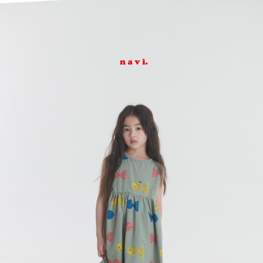 Navi - Korean Children Fashion - #magicofchildhood - Fish One-Piece - 4