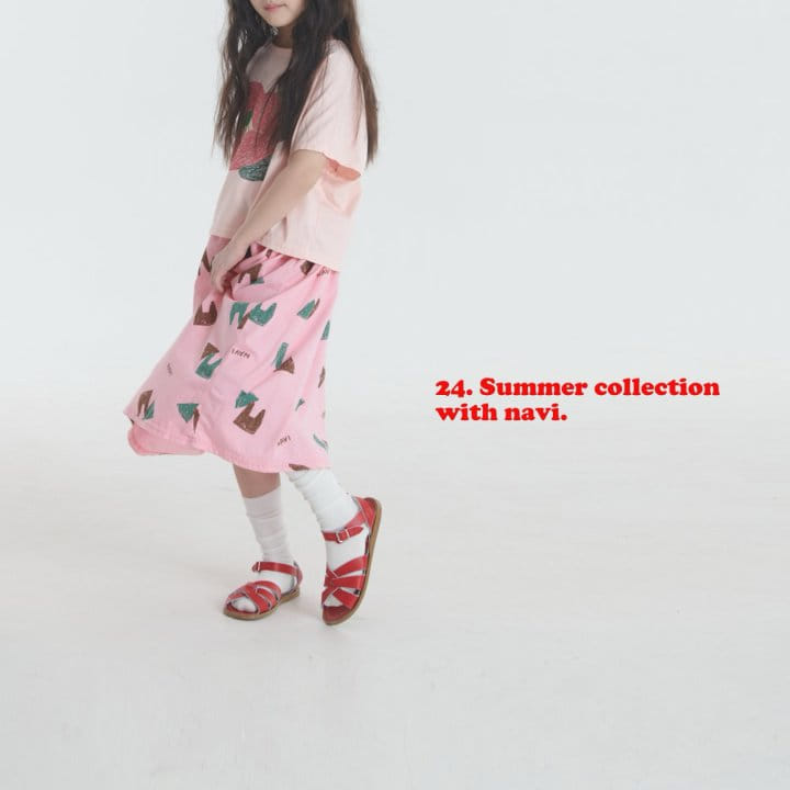 Navi - Korean Children Fashion - #prettylittlegirls - Crape Myrtle Tee - 3