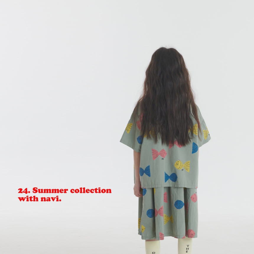 Navi - Korean Children Fashion - #stylishchildhood - Fish One-Piece - 8