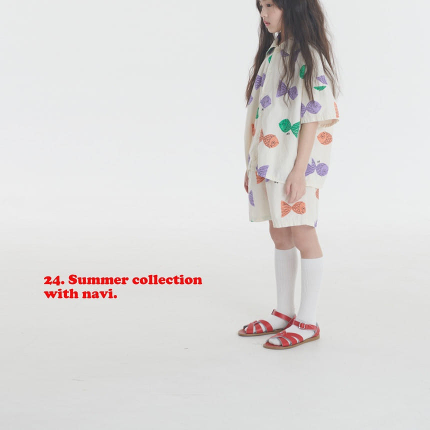 Navi - Korean Children Fashion - #prettylittlegirls - Fish Pants - 4