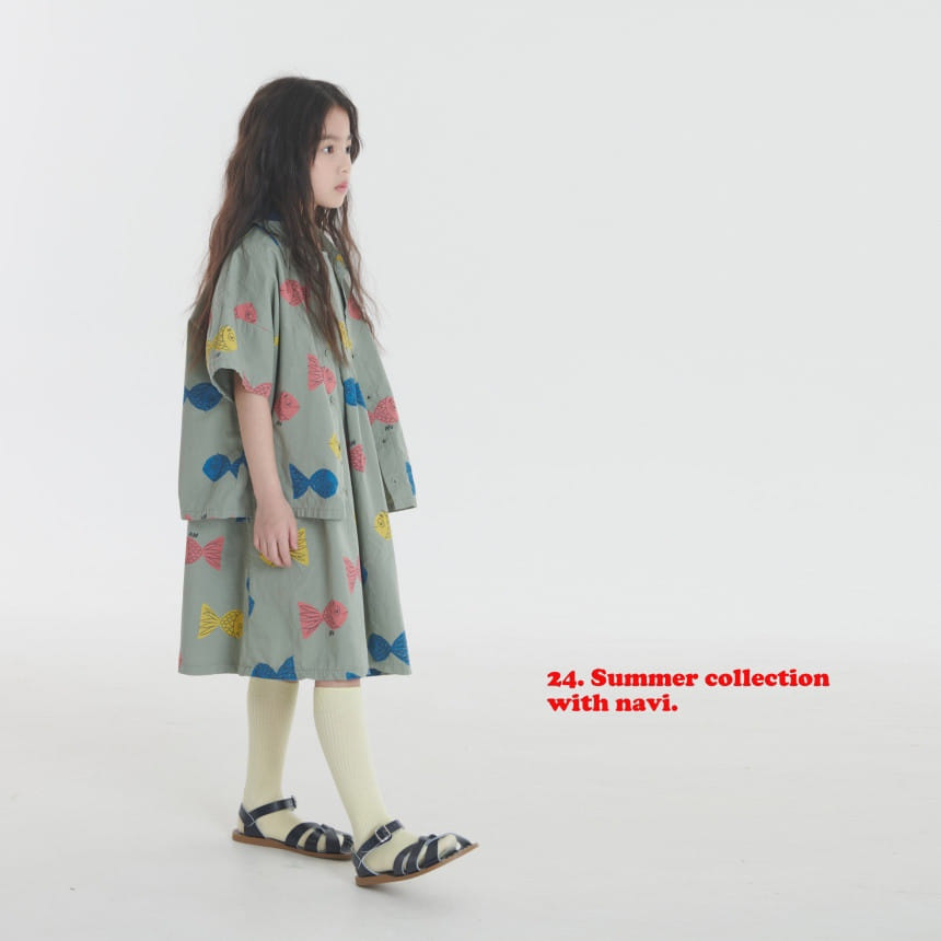 Navi - Korean Children Fashion - #toddlerclothing - Fish One-Piece - 7