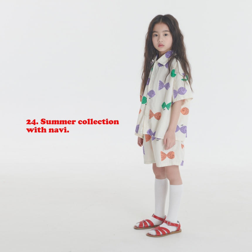 Navi - Korean Children Fashion - #toddlerclothing - Fish Pants - 5