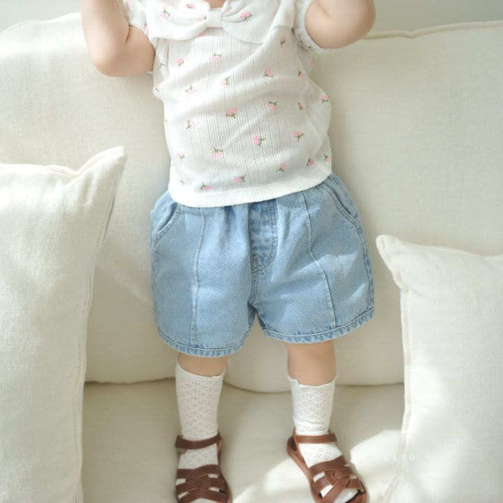 Neneru - Korean Baby Fashion - #babyboutiqueclothing - Yangang Denim Pants - 2