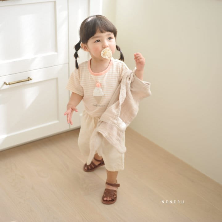 Neneru - Korean Baby Fashion - #babyclothing - Icecream Ball Tee - 2