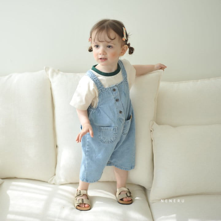 Neneru - Korean Baby Fashion - #babyfashion - Bebe Thompson Dungarees - 7