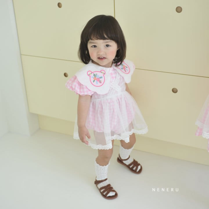 Neneru - Korean Baby Fashion - #babyfever - Bebe Venice Body Suit - 2