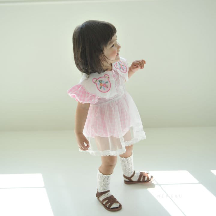 Neneru - Korean Baby Fashion - #babygirlfashion - Bebe Venice Body Suit - 3