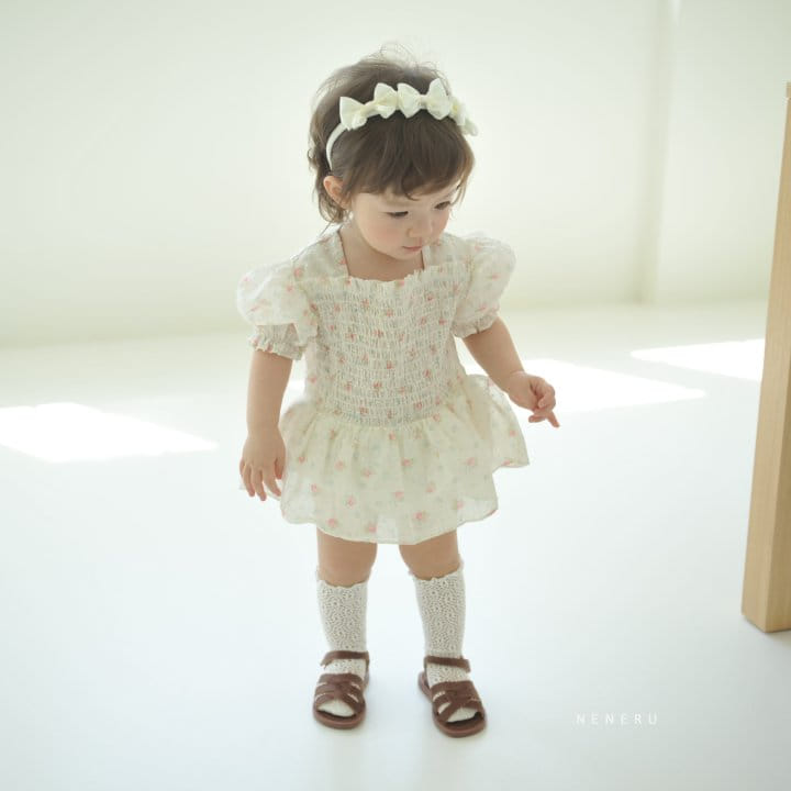 Neneru - Korean Baby Fashion - #babygirlfashion - Bebe Celebrity Body Suit