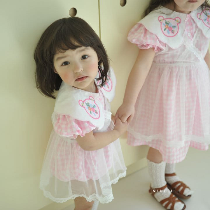 Neneru - Korean Baby Fashion - #babygirlfashion - Bebe Venice Body Suit - 4