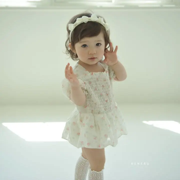 Neneru - Korean Baby Fashion - #babylifestyle - Bebe Celebrity Body Suit - 2