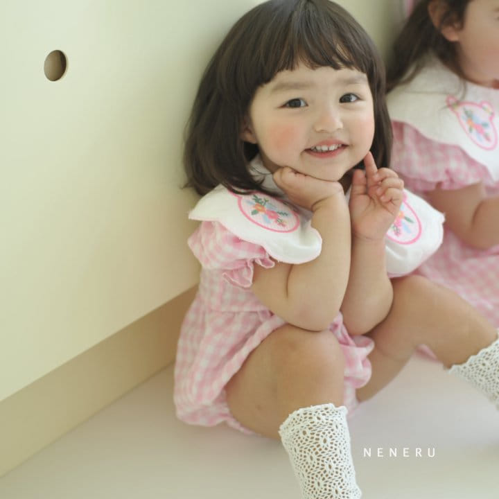 Neneru - Korean Baby Fashion - #babyoninstagram - Bebe Venice Body Suit - 5