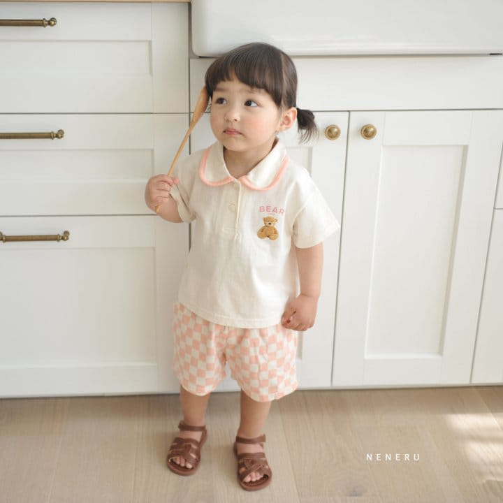 Neneru - Korean Baby Fashion - #babyootd - Crew Top Bottom Set - 5