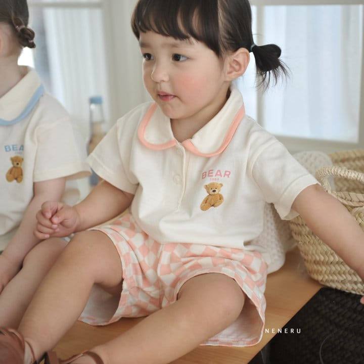 Neneru - Korean Baby Fashion - #babyoutfit - Crew Top Bottom Set - 7