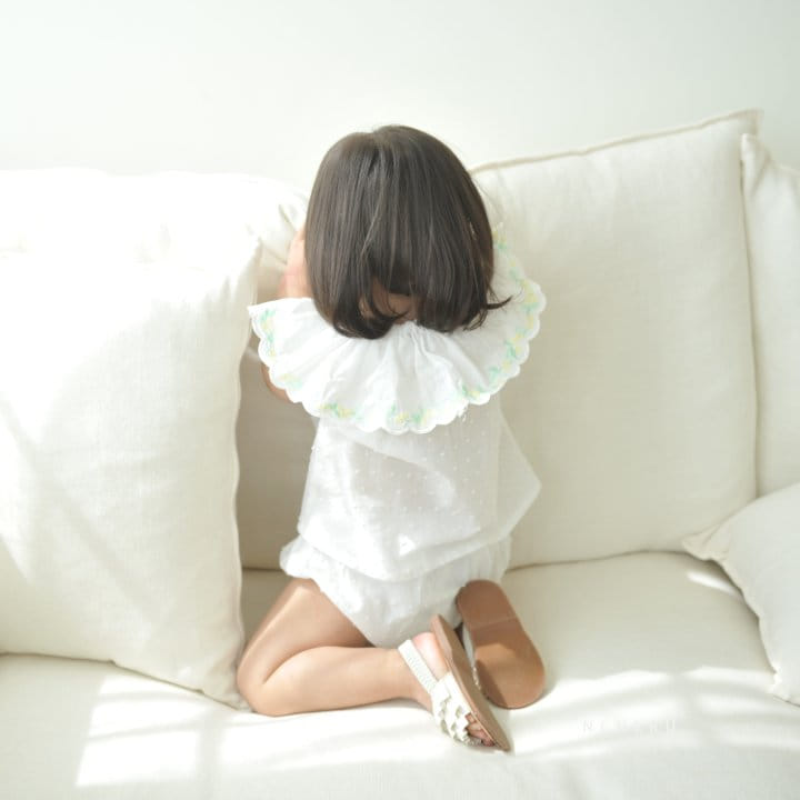 Neneru - Korean Baby Fashion - #onlinebabyboutique - Bebe Bloomers Top Bottom Set - 7